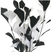 Feather Tree/Style 4 [Colour: Black/White]