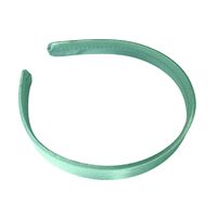 Headband/Satin/Small [Colour: Aqua]