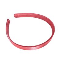 Headband/Satin/Small [Colour: Coral]