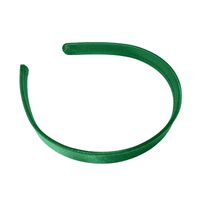 Headband/Satin/Small [Colour: Emerald]