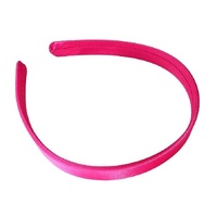 Headband/Satin/Small [Colour: Fuchsia]