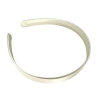Headband/Satin/Small [Colour: Ivory]