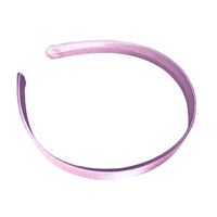 Headband/Satin/Small [Colour: Lilac]