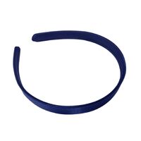 Headband/Satin/Small [Colour: Navy]