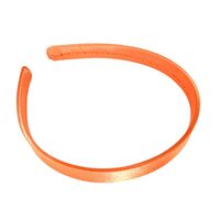 Headband/Satin/Small [Colour: Orange]