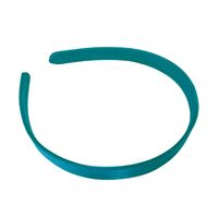 Headband/Satin/Small [Colour: Teal]