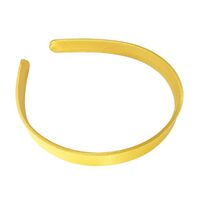 Headband/Satin/Small [Colour: Yellow]