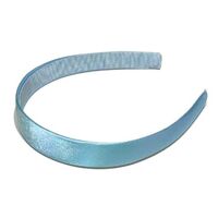 Headband/Satin/Large [Colour: Blue]