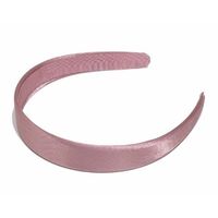 Headband/Satin/Large [Colour: Dusty Pink]