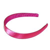 Headband/Satin/Large [Colour: Fuchsia]