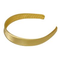 Headband/Satin/Large [Colour: Gold]