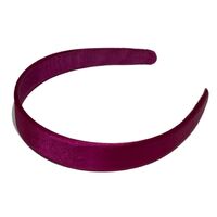 Headband/Satin/Large [Colour: Magenta]