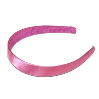 Headband/Satin/Large [Colour: Pink]
