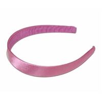 Headband/Satin/Large [Colour: Rose]