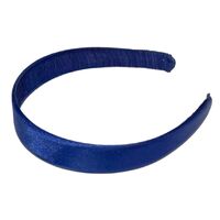 Headband/Satin/Large [Colour: Royal]