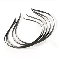 Headband/Metal/Single [Colour: Black]