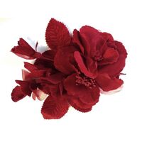 SPECIAL/Velvet Flower Stem [Colour: Deep Red]