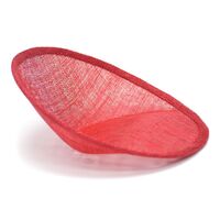 SPECIAL/Sinamay Inverted Base [Colour: Red]