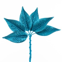 Metallic Leaf/Style 2 [Colour: Turquoise]