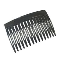 Comb/Plastic [Size/Colour: 15 Teeth/Black]