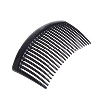 Comb/Plastic [Size/Colour: 23 Teeth/Black]