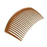 Comb/Plastic [Size/Colour: 23 Teeth/Brown]
