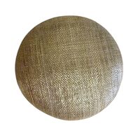 Sinamay Base/Button/Lurex [Colour: Gold Lurex] 