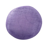 Sinamay Base/Button [Colour: Lilac Mid]