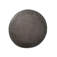 Sinamay Base/Button [Colour: Steel Grey]