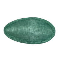 Sinamay Base/Half [Colour: Aqua]