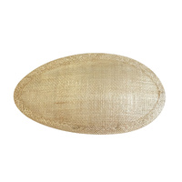 Sinamay Base/Half [Colour: Cream]
