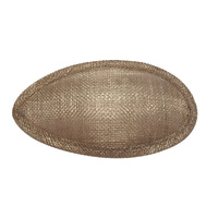 Sinamay Base/Half [Colour: Latte]