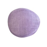 Sinamay Base/Pillbox [Colour: Lilac]