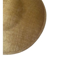 Sinamay Base/Saucer [Colour: Gold]