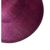 Sinamay Base/Saucer [Colour: Magenta]