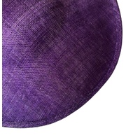 Sinamay Base/Saucer [Colour: Purple]