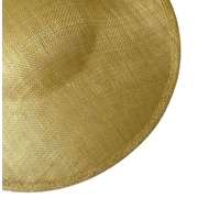 Sinamay Base/Saucer [Colour: Yellow]