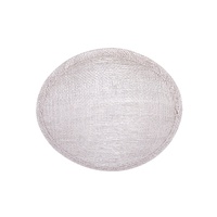 Sinamay Base/Teardrop [Cololur : White]