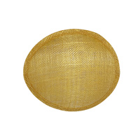 Sinamay Base/Teardrop [Cololur : Yellow]