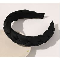 Headband/Plait - Style 2 [Colour: Black]