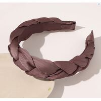 Headband/Plait - Style 2 [Colour: Chocolate]