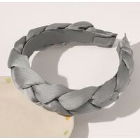 Headband/Plait - Style 2 [Colour: Grey]