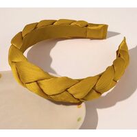 Headband/Plait - Style 2 [Colour: Mustard]