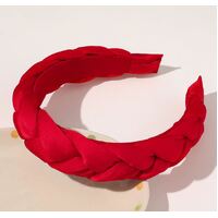 Headband/Plait - Style 2 [Colour: Red]