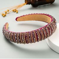 Headband/Matilda [Colour: Wine]