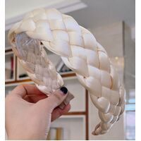 Headband/Plait - Style 1 [Colour: Ivory]