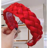 Headband/Plait - Style 1 [Colour: Red]