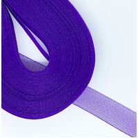 1" Crinoline/Stiff/per meter [Colour: Purple]