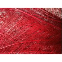 Burnt Ostrich Feather [Colour: Red]