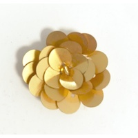 Beaded Flower - Style 02 [Colour: Gold]